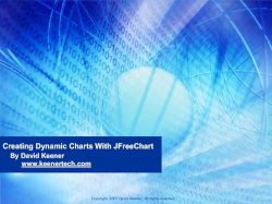 Creating Dynamic Charts with JFreechart